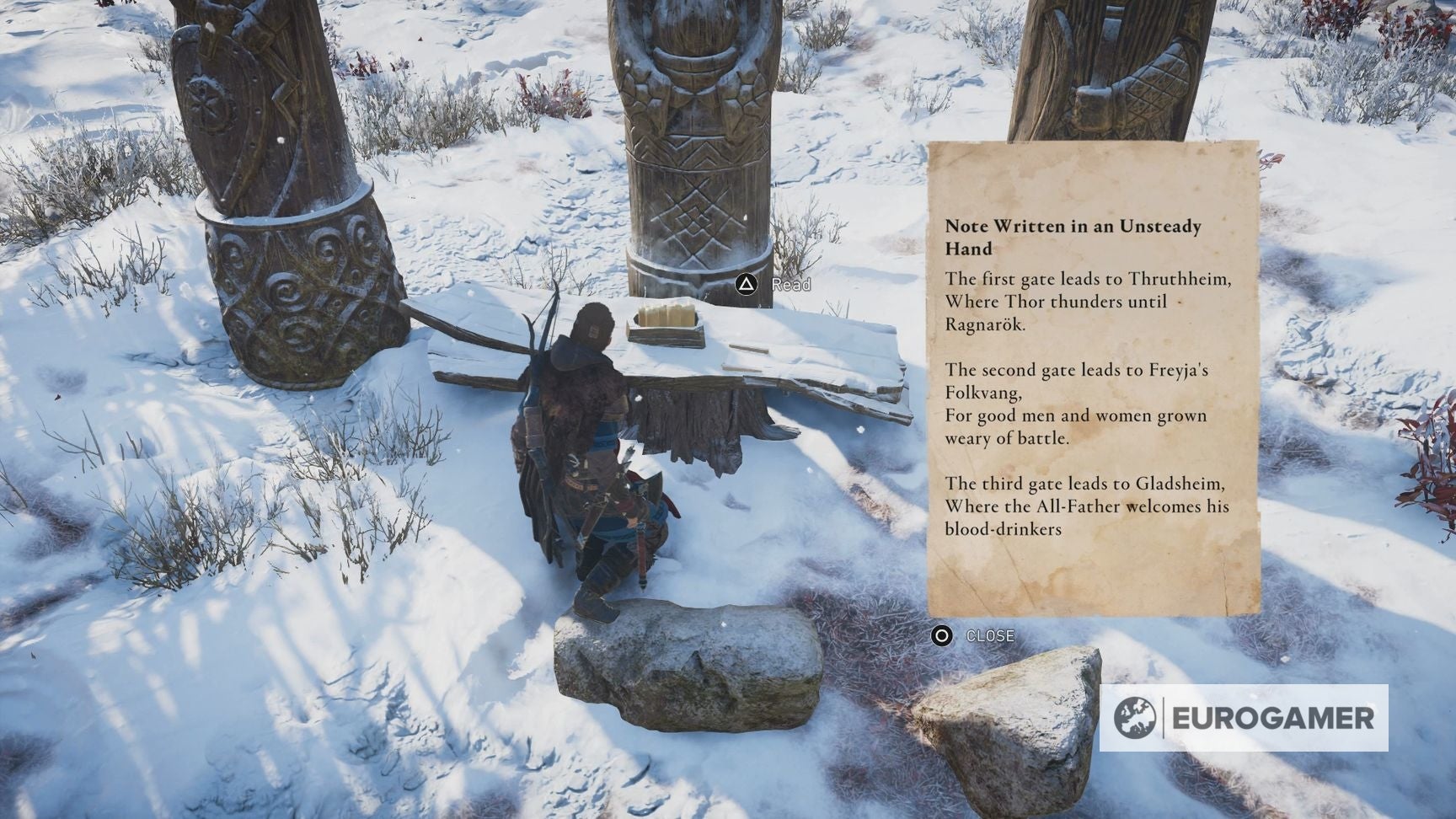 Assassin's Creed Valhalla Rygjaflke Fly Agaric mushroom puzzle